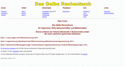 Desktop Screenshot of gelbes-rechenbuch.de